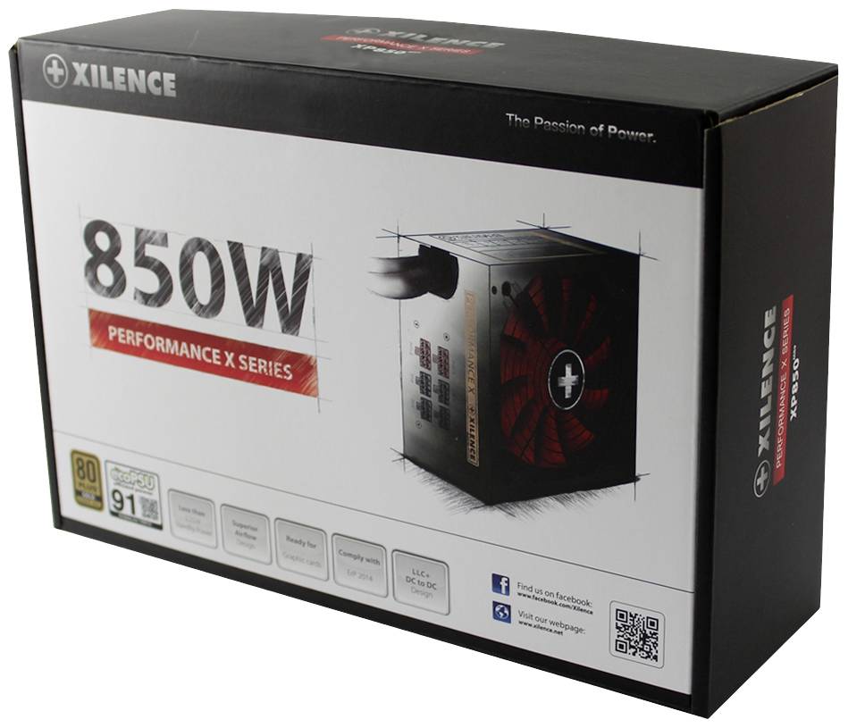 Xilence XP850MR9 PC Netzteil 850 W 80PLUS® Gold