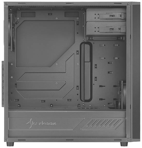 Sharkoon M25-V Midi-Tower PC-Gehäuse Schwarz