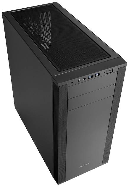 Sharkoon M25-V Midi-Tower PC-Gehäuse Schwarz