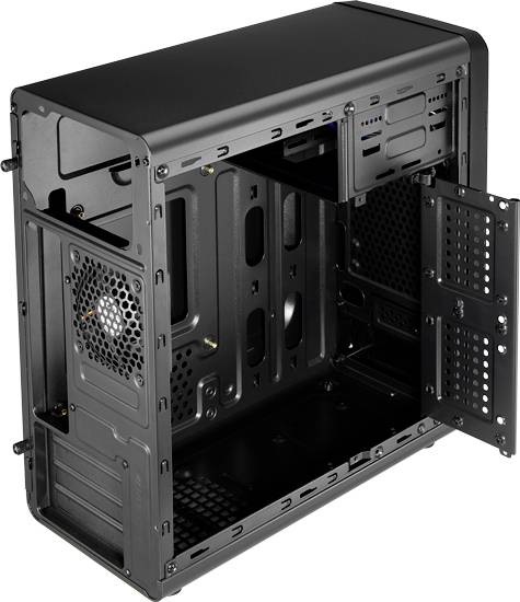 AeroCool ACCS-PQ01014.11 Mini-Tower PC-Gehäuse Schwarz