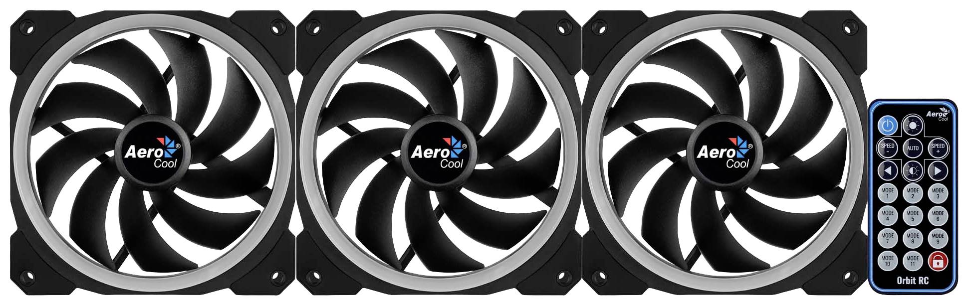 AeroCool Orbit RC PC-Gehäuse-Lüfter Schwarz