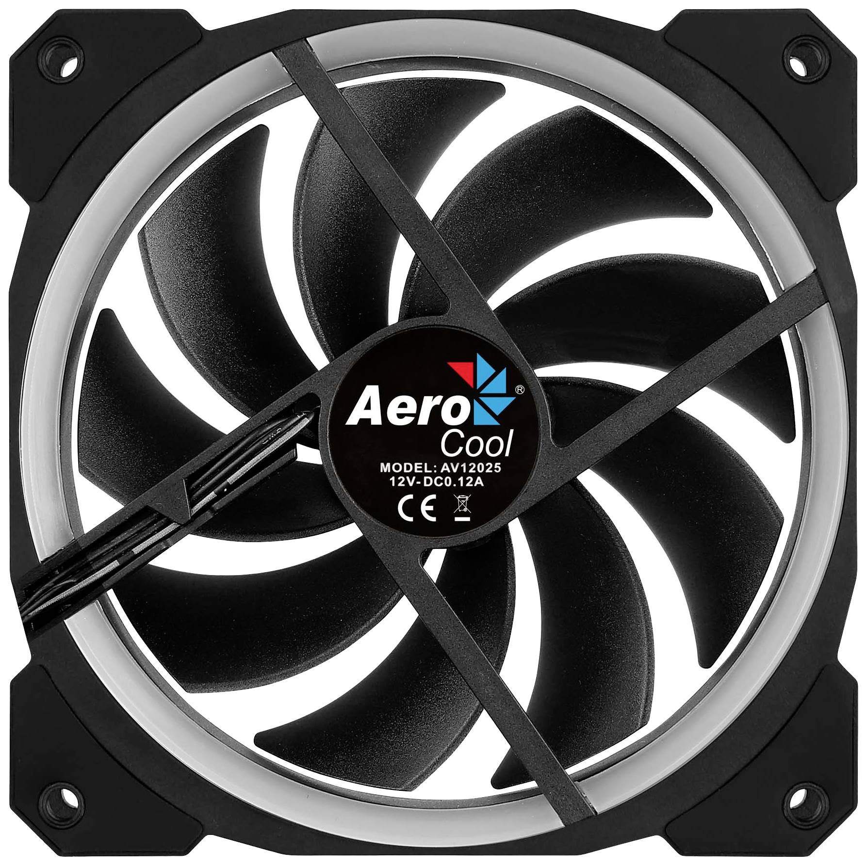 AeroCool Orbit PC-Gehäuse-Lüfter Schwarz