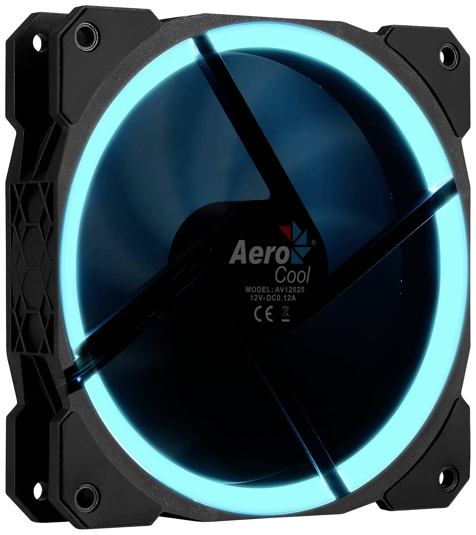 AeroCool Orbit PC-Gehäuse-Lüfter Schwarz