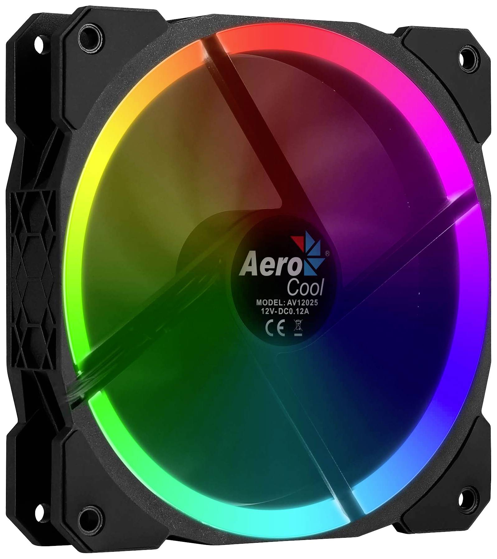 AeroCool Orbit PC-Gehäuse-Lüfter Schwarz