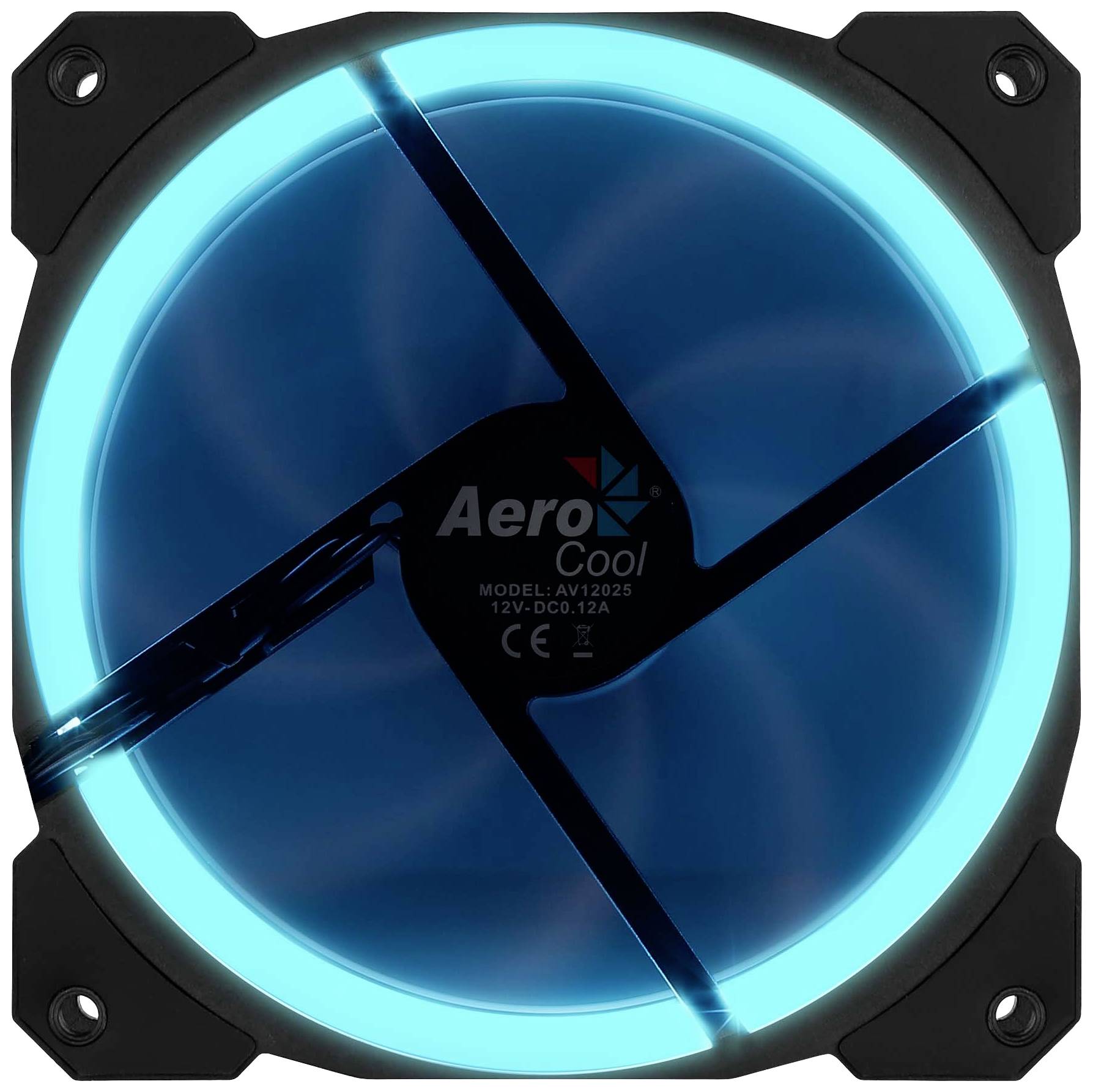 AeroCool Orbit PC-Gehäuse-Lüfter Schwarz