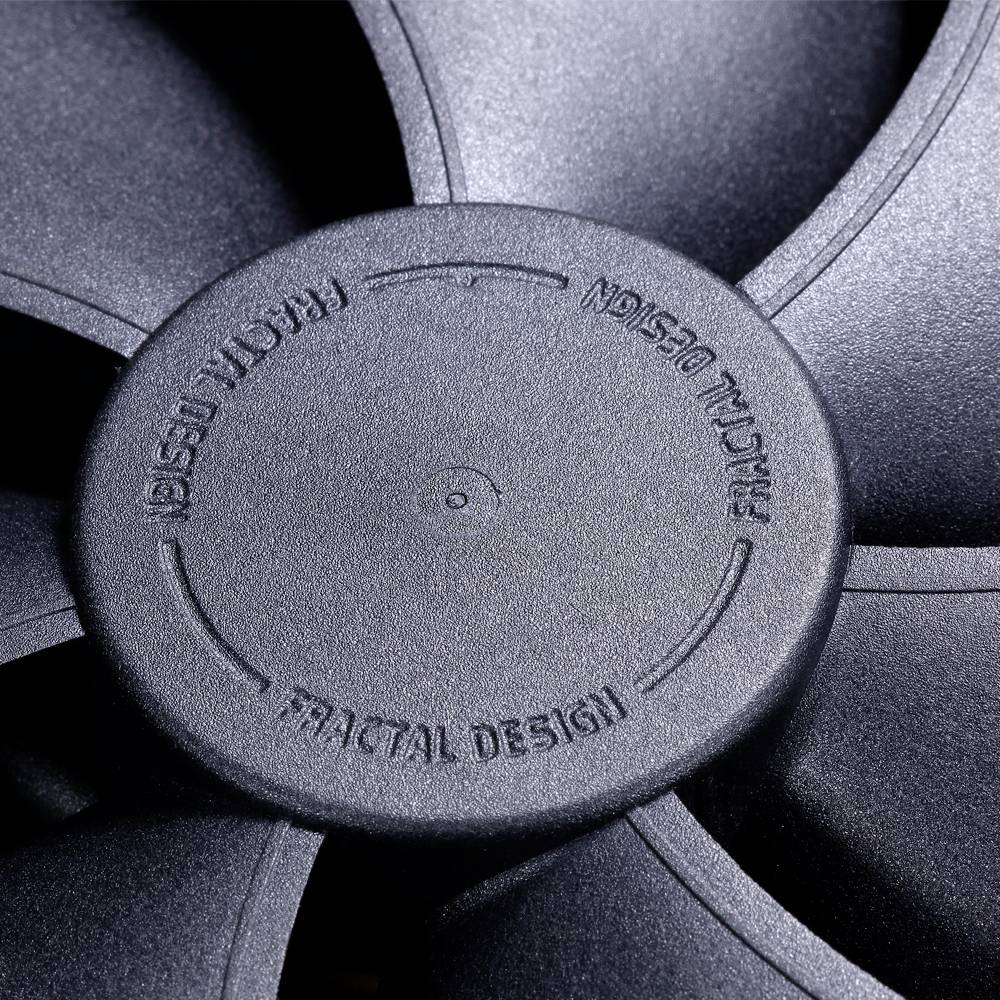 Fractal Design Venturi HP-12 PWM PC-Gehäuse-Lüfter Schwarz, Grau (B x H x T) 120 x 120 x 25mm