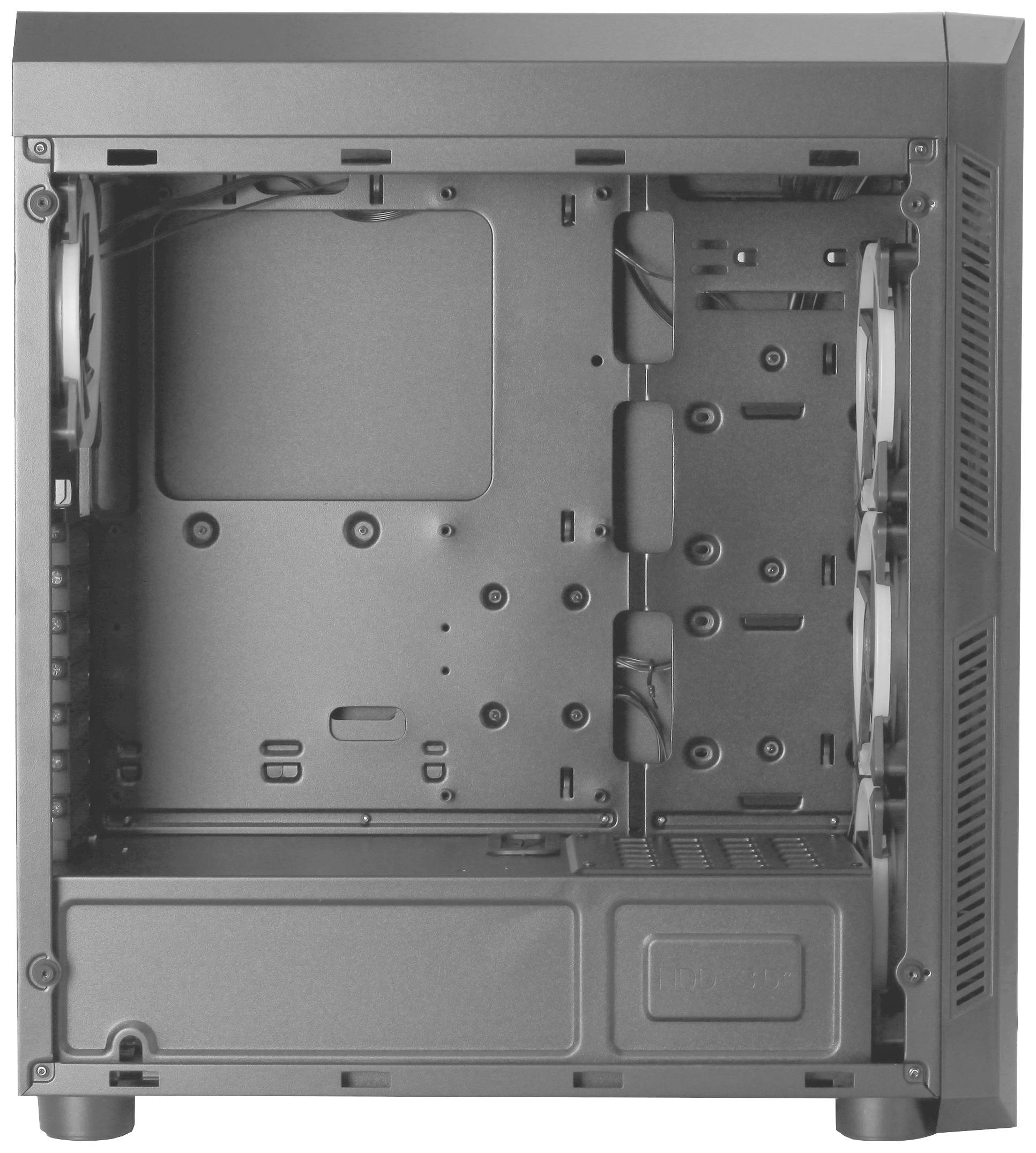 Chieftec Scorpion II Midi-Tower PC-Gehäuse Schwarz