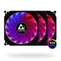 Chieftec CF-3012-RGB PC-Gehäuse-Lüfter Schwarz Chieftec CF-3012-RGB PC-Gehäuse-Lüfter Schwarz