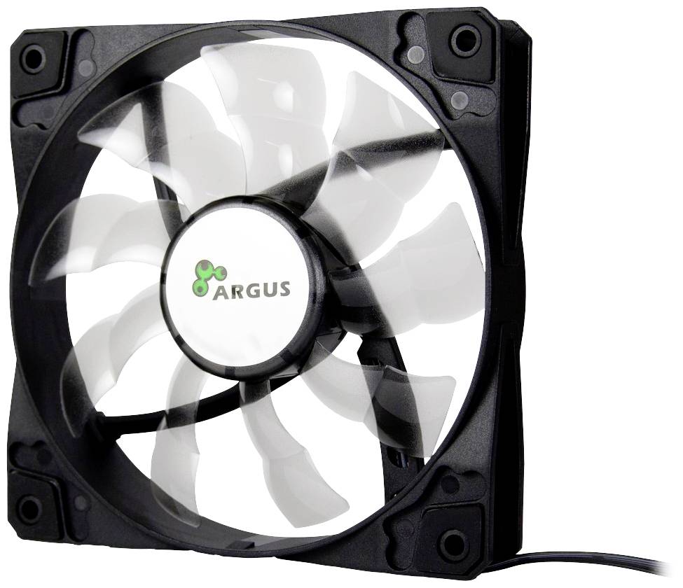 Inter-Tech Argus L-12025 PC-Gehäuse-Lüfter Schwarz