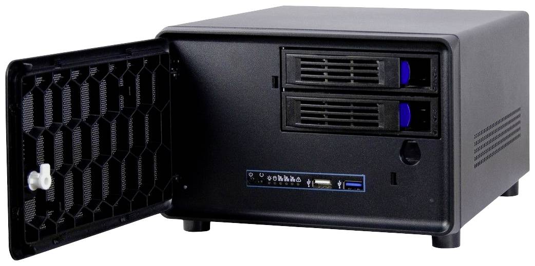 Inter-Tech SC-2100 Mini-Tower PC-Gehäuse Schwarz