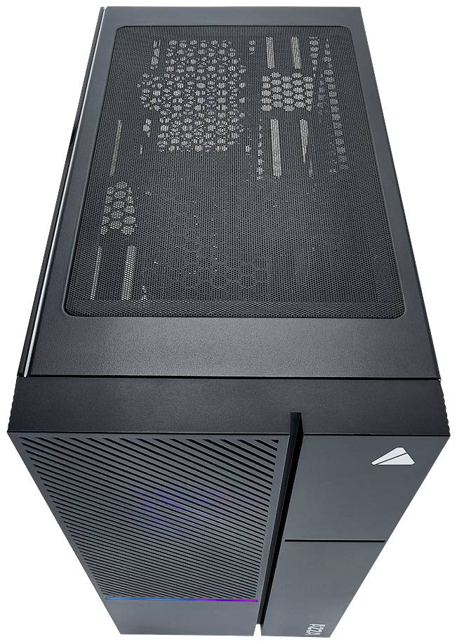 AZZA IRIS 330 Midi-Tower PC-Gehäuse Schwarz