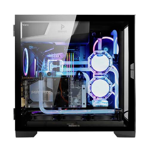 Antec P120 Crystal Midi-Tower PC-Gehäuse Schwarz
