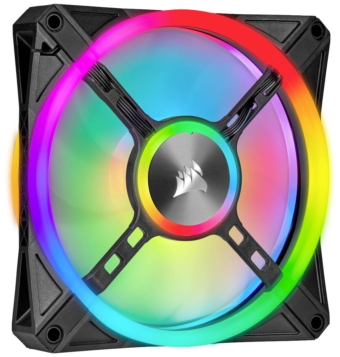 Corsair CO-9050097-WW PC-Gehäuse-Lüfter Schwarz, Grau