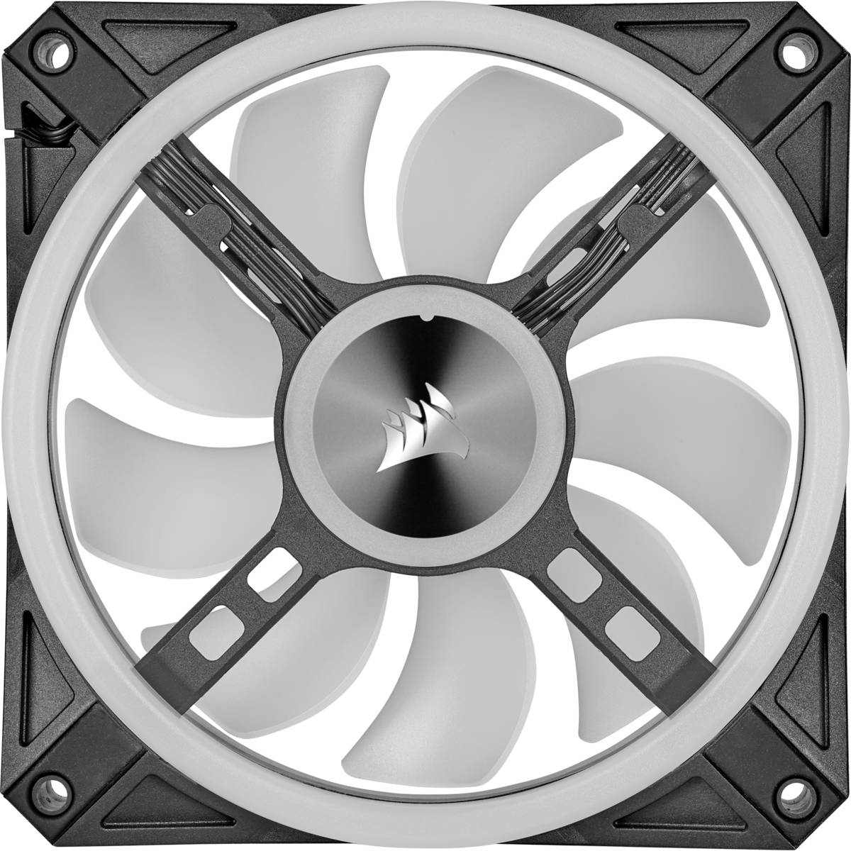 Corsair CO-9050097-WW PC-Gehäuse-Lüfter Schwarz, Grau