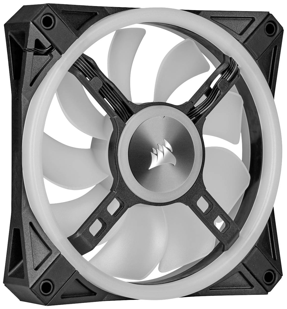 Corsair CO-9050100-WW PC-Gehäuse-Lüfter Schwarz, Grau