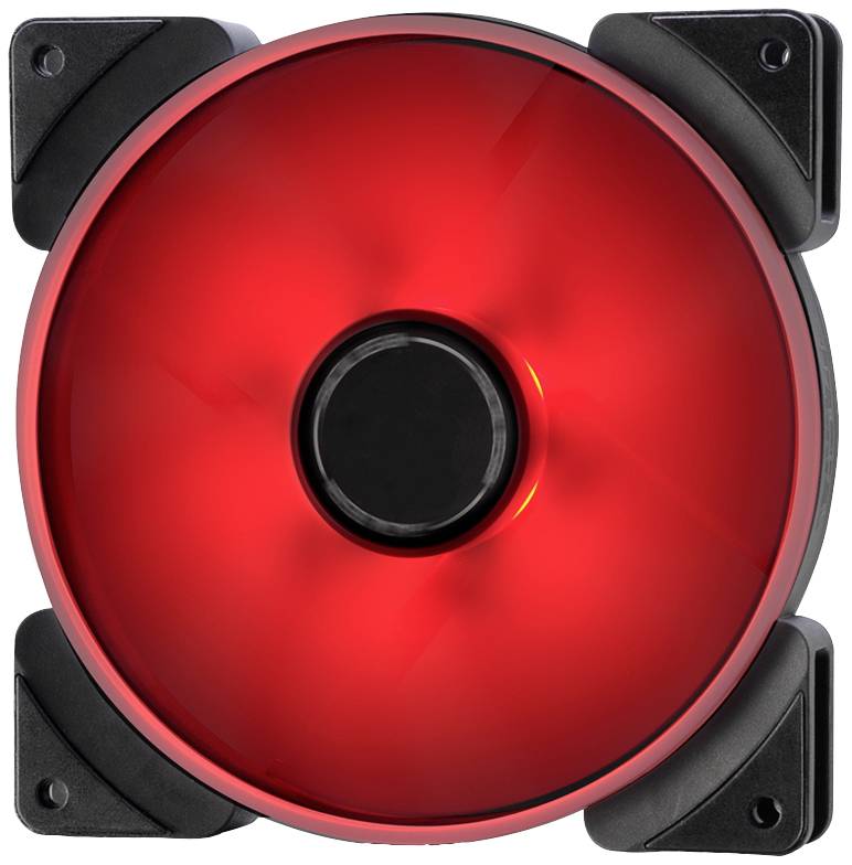 Fractal Design FD-FAN-PRI-AL14-PWM-3P PC-Gehäuse-Lüfter Schwarz, Weiß (B x H x T) 140 x 140 x 25mm