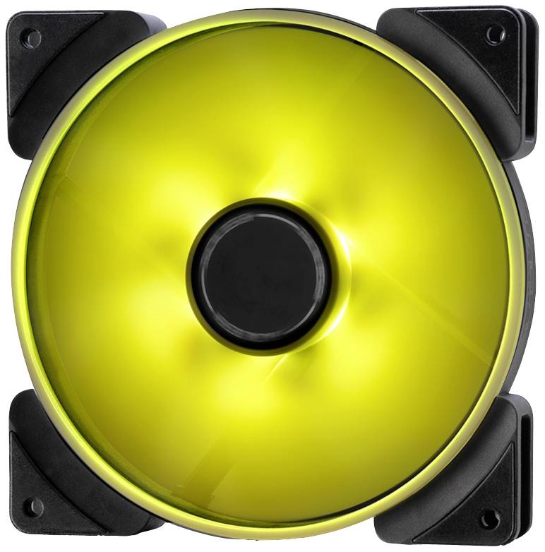 Fractal Design FD-FAN-PRI-AL14-PWM-3P PC-Gehäuse-Lüfter Schwarz, Weiß (B x H x T) 140 x 140 x 25mm