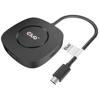 Club3D CSV-1550 USB-C® (USB 3.2 Gen 2) Multiport Hub Schwarz Club3D CSV-1550 USB-C® (USB 3.2 Gen 2) Multiport Hub Schwarz
