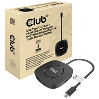 Club3D CSV-1550 USB-C® (USB 3.2 Gen 2) Multiport Hub Schwarz Club3D CSV-1550 USB-C® (USB 3.2 Gen 2) Multiport Hub Schwarz