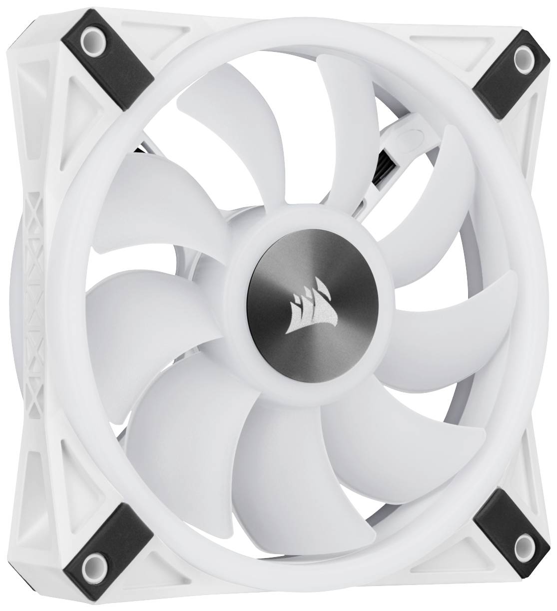 Corsair iCUE QL120 PC-Gehäuse-Lüfter Weiß (B x T) 120 mm x 25 mm
