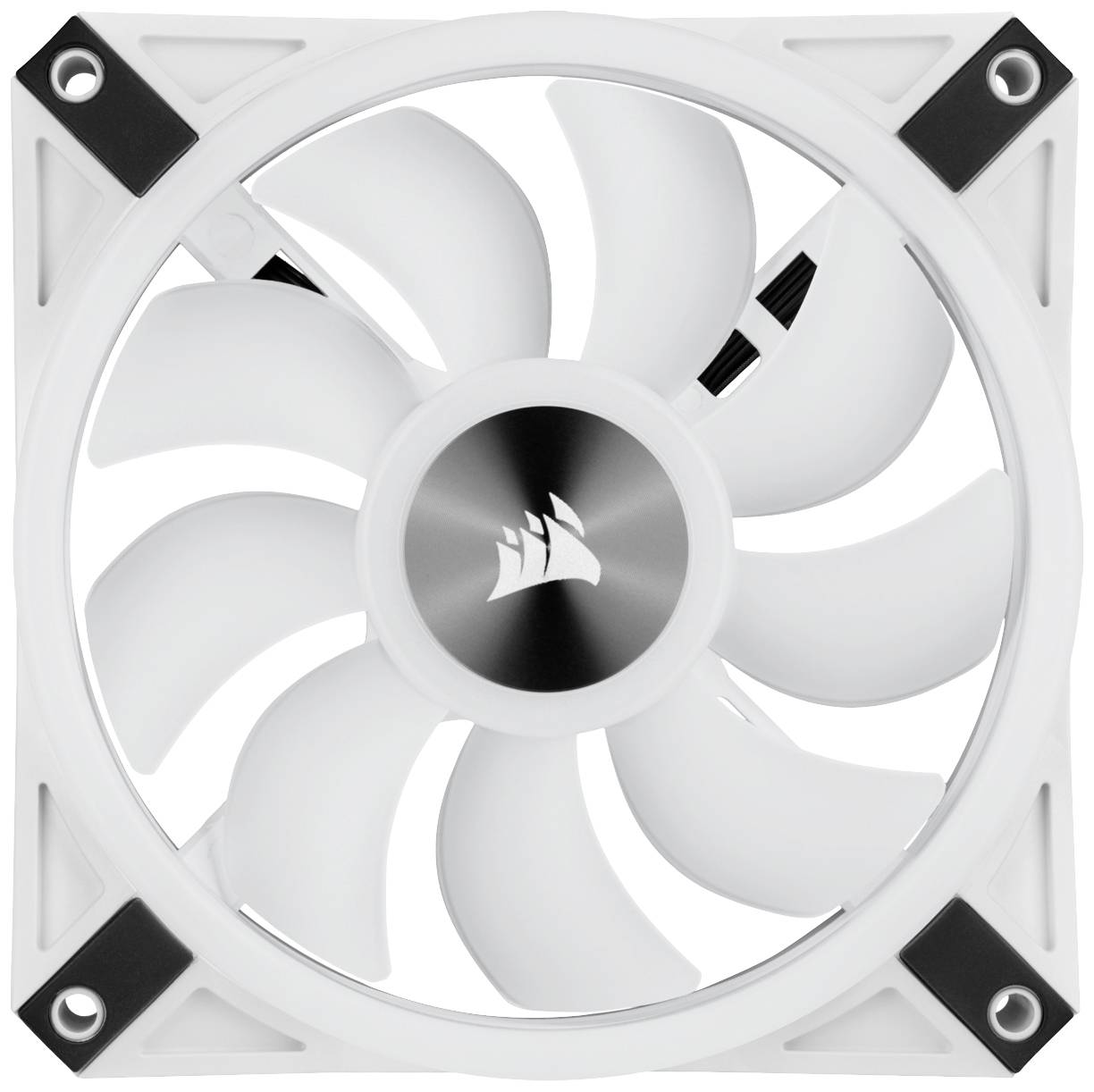 Corsair iCUE QL120 PC-Gehäuse-Lüfter Weiß (B x T) 120 mm x 25 mm