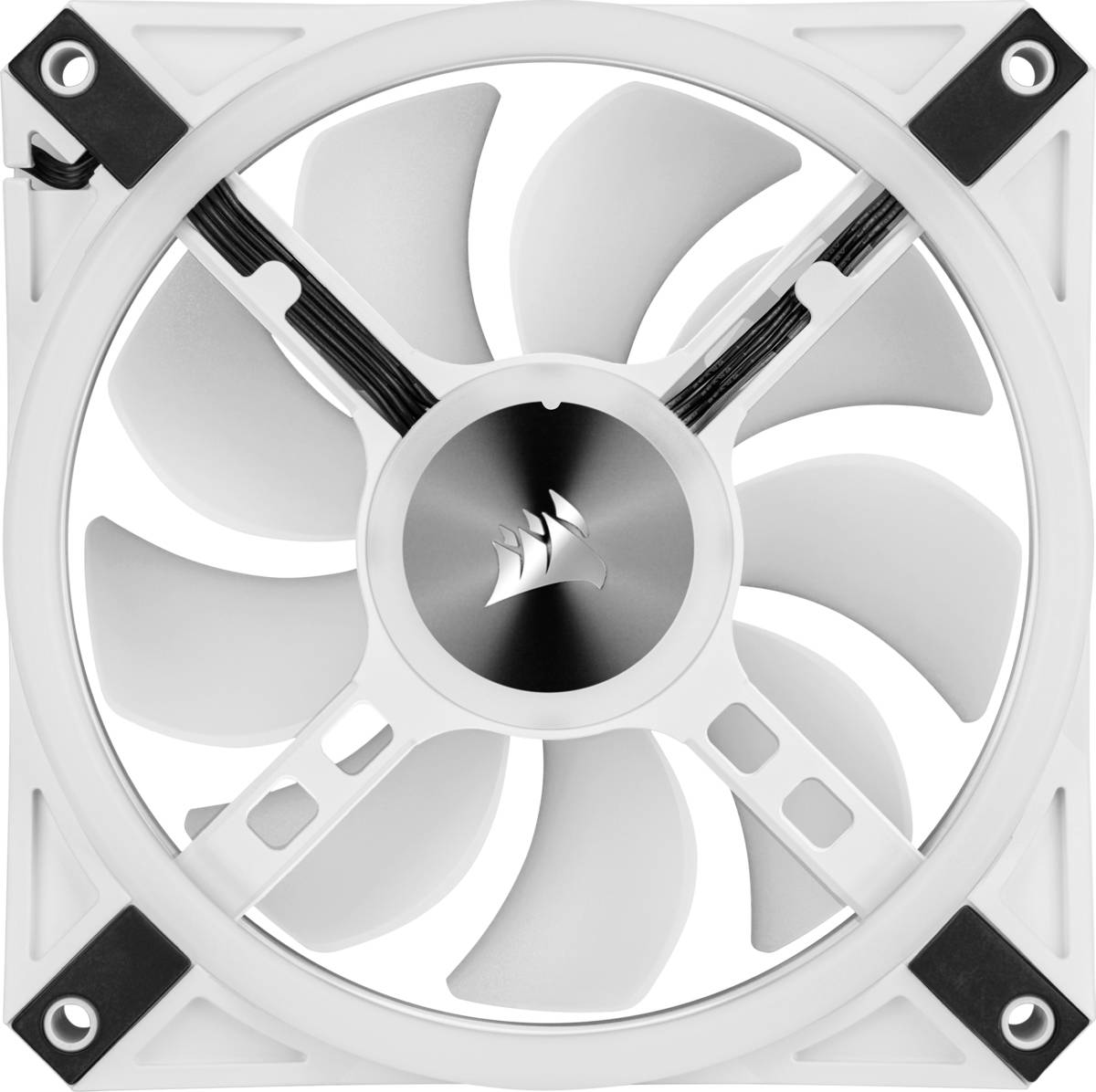 Corsair iCUE QL120 PC-Gehäuse-Lüfter Weiß (B x T) 120 mm x 25 mm