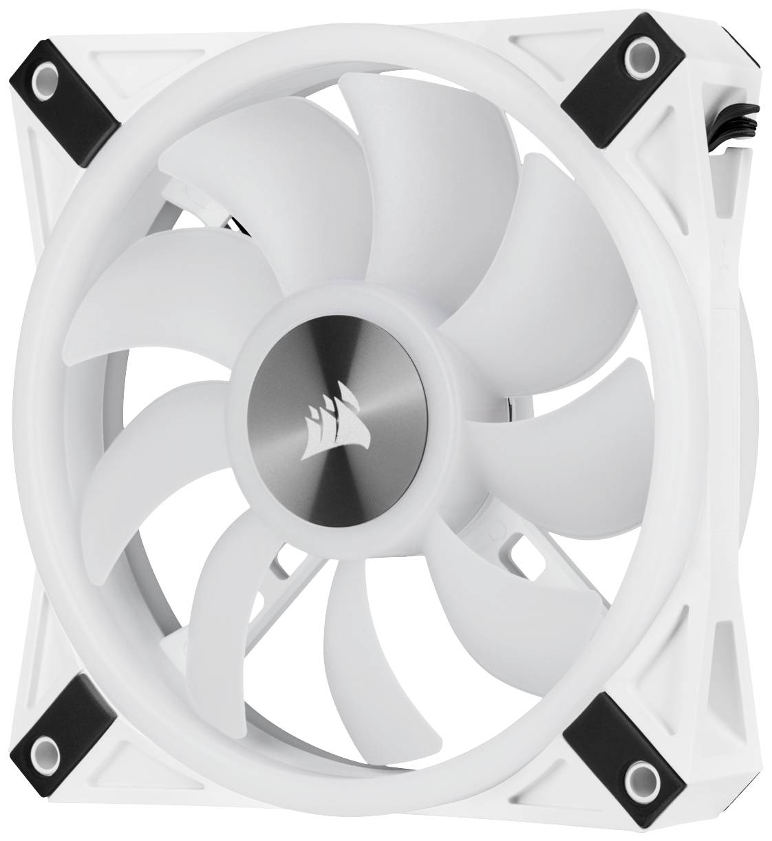 Corsair iCUE QL120 PC-Gehäuse-Lüfter Weiß (B x T) 120 mm x 25 mm