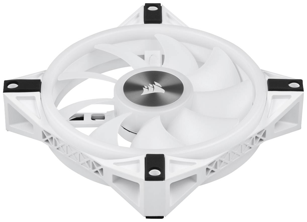 Corsair iCUE QL120 PC-Gehäuse-Lüfter Weiß (B x T) 120 mm x 25 mm