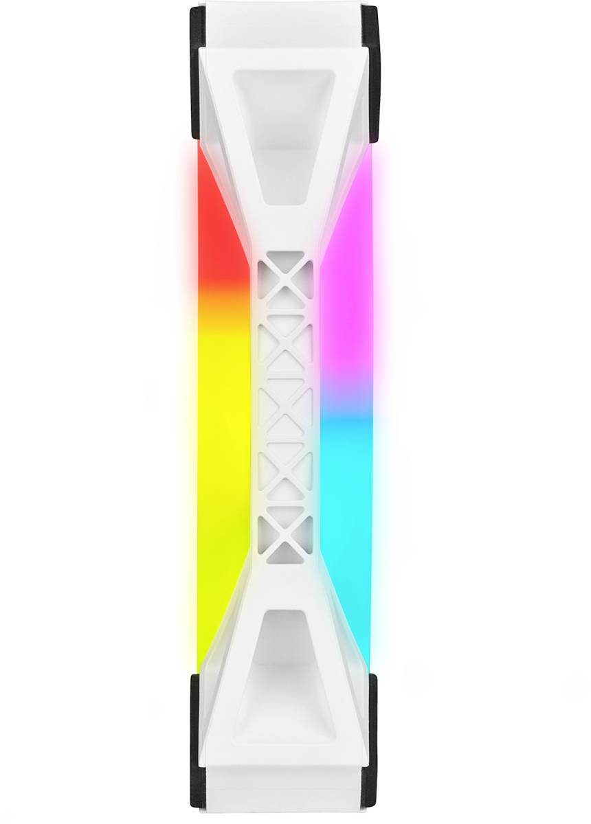 Corsair iCUE QL120 PC-Gehäuse-Lüfter Weiß (B x T) 120 mm x 25 mm