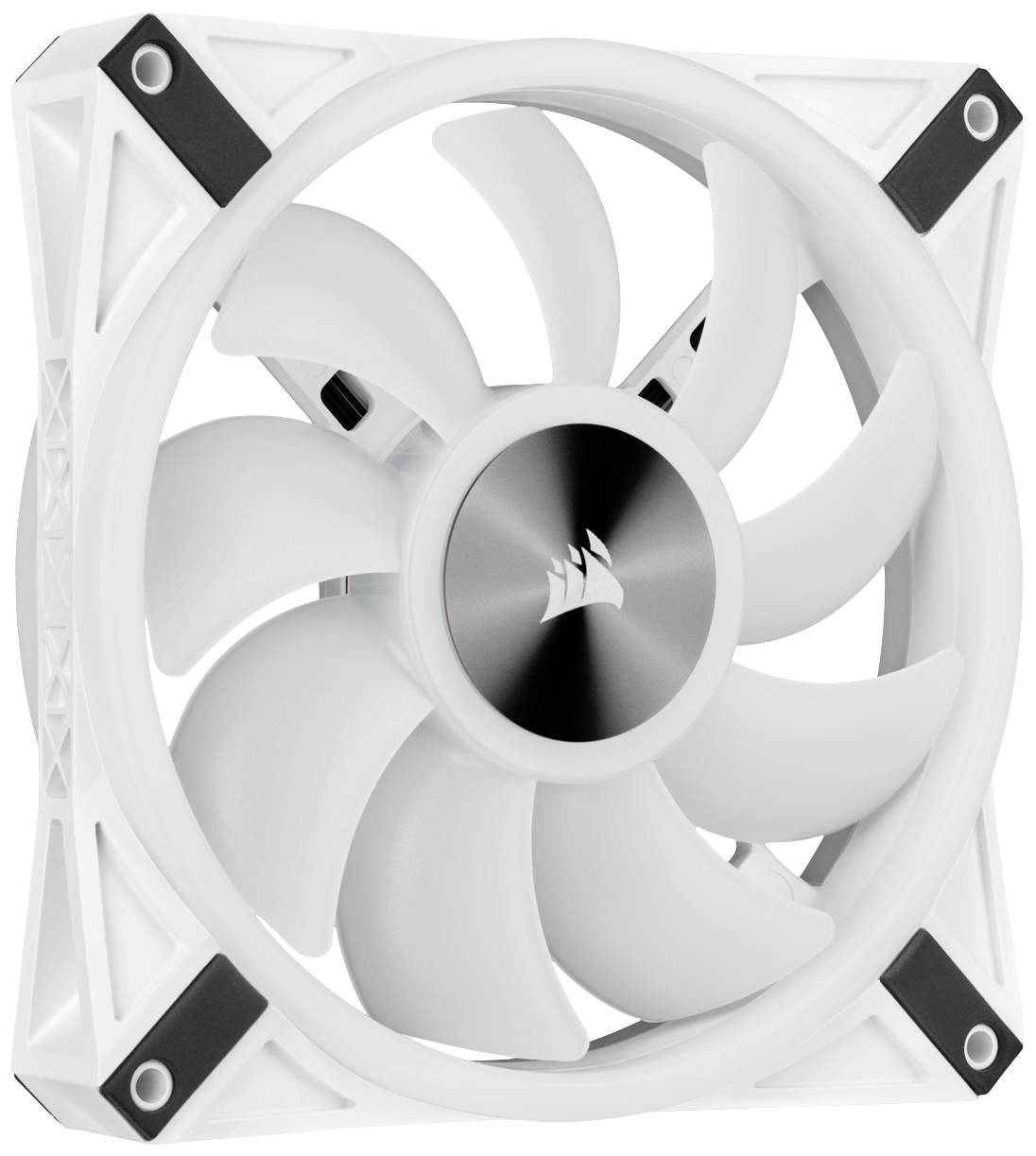 Corsair iCUE QL140 PC-Gehäuse-Lüfter Weiß (B x T) 140 mm x 25 mm
