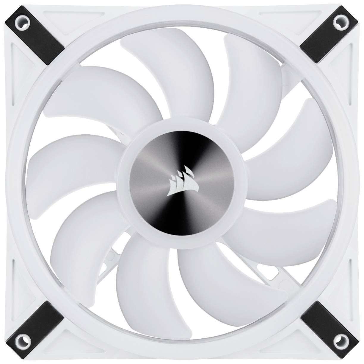 Corsair iCUE QL140 PC-Gehäuse-Lüfter Weiß (B x T) 140 mm x 25 mm