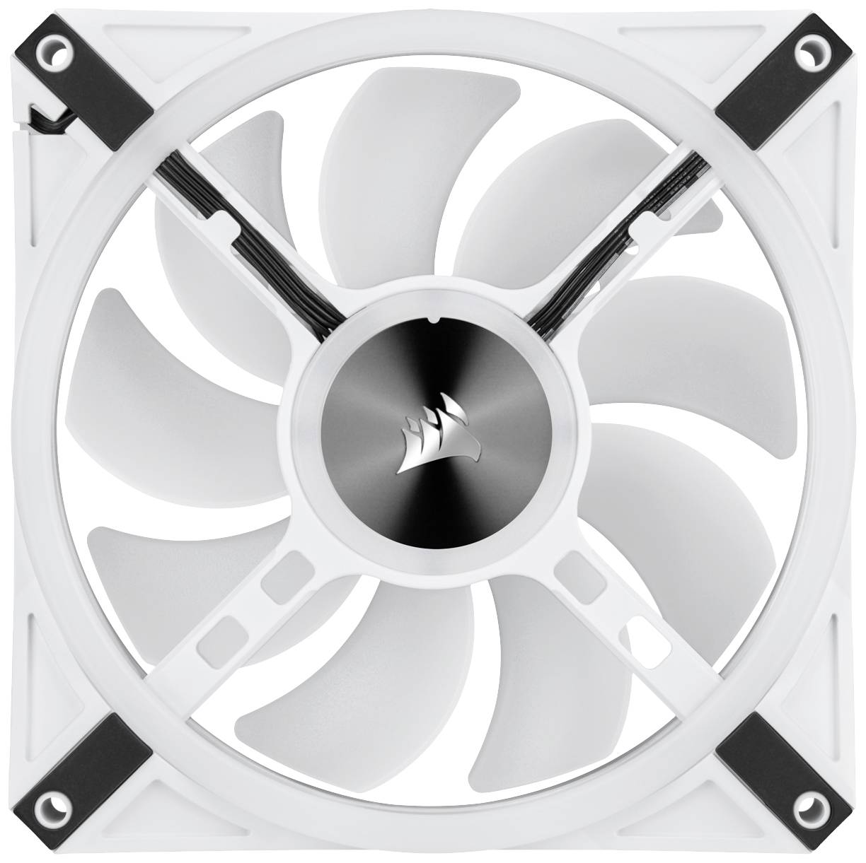Corsair iCUE QL140 PC-Gehäuse-Lüfter Weiß (B x T) 140 mm x 25 mm
