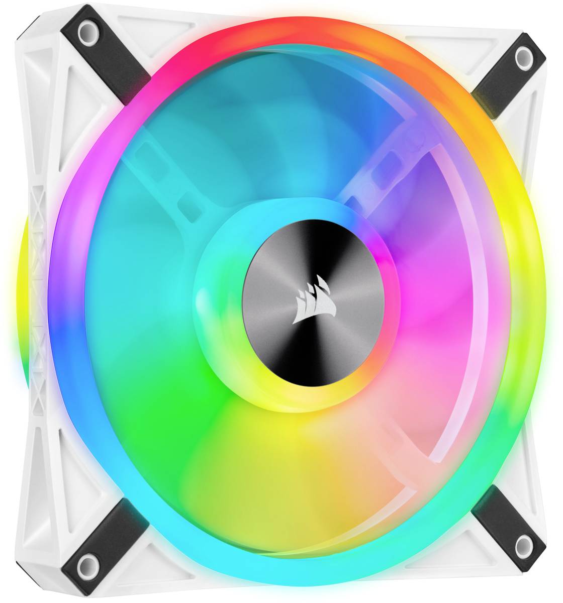 Corsair iCUE QL140 PC-Gehäuse-Lüfter Weiß (B x T) 140mm x 25mm