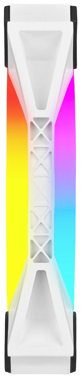 Corsair iCUE QL140 PC-Gehäuse-Lüfter Weiß (B x T) 140 mm x 25 mm
