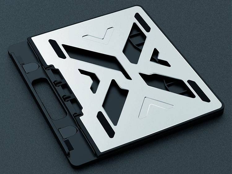 Conceptronic THANA ERGO S, Laptop Cooling Stand Notebook-Ständer mit Kühlfunktion