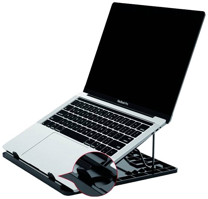 Conceptronic THANA ERGO S, Laptop Cooling Stand Notebook-Ständer mit Kühlfunktion