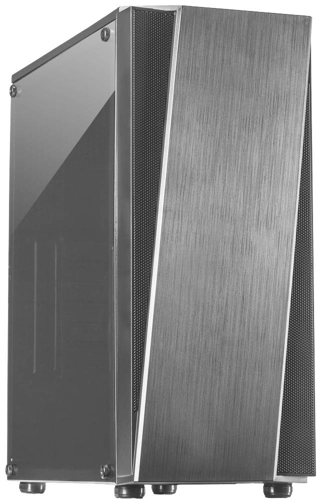 Inter-Tech T-11 Televen Tower PC-Gehäuse Schwarz