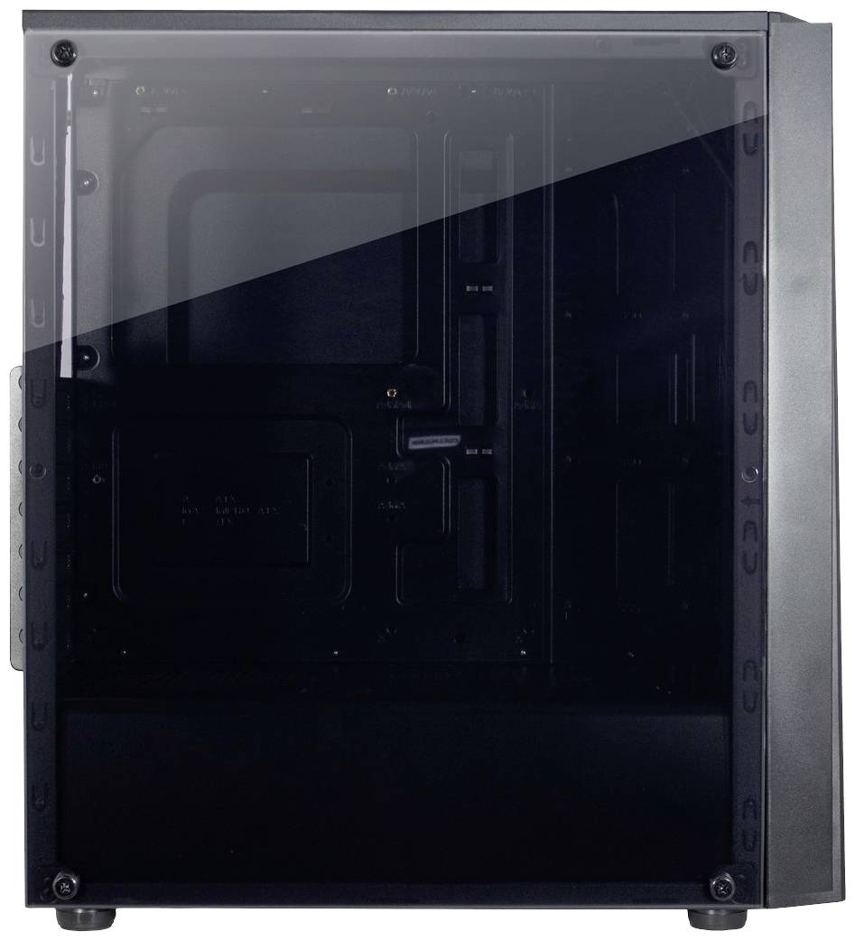 Inter-Tech T-11 Televen Tower PC-Gehäuse Schwarz