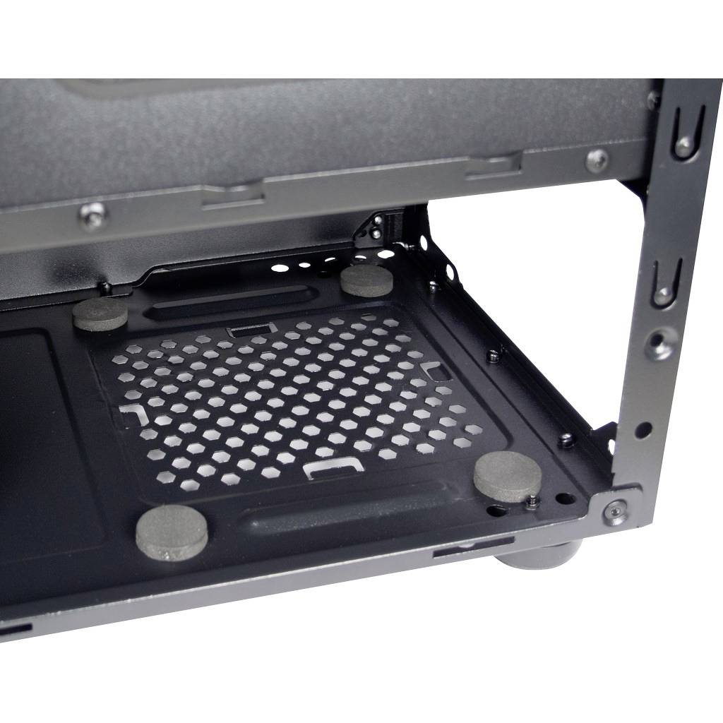 Inter-Tech T-11 Televen Tower PC-Gehäuse Schwarz