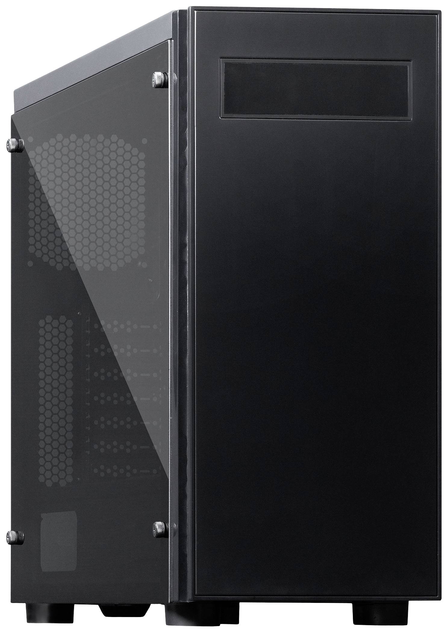 Chieftec AL-02B-TG-OP Tower PC-Gehäuse Schwarz