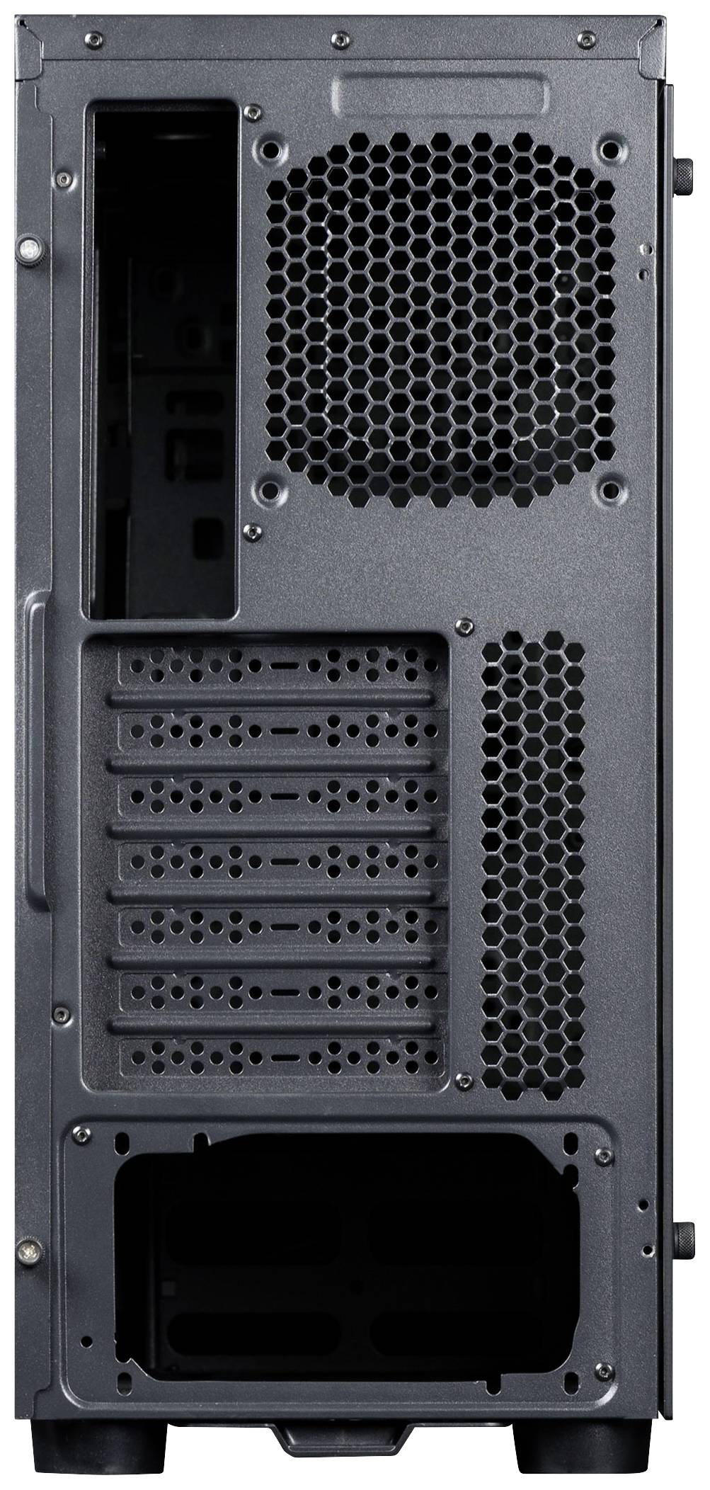 Chieftec AL-02B-TG-OP Tower PC-Gehäuse Schwarz