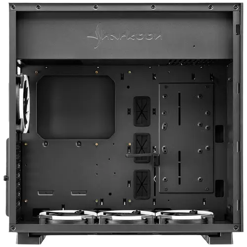 Sharkoon Pure Steel RGB Midi-Tower PC-Gehäuse Schwarz Sharkoon Pure Steel RGB Midi-Tower PC-Gehäuse Schwarz
