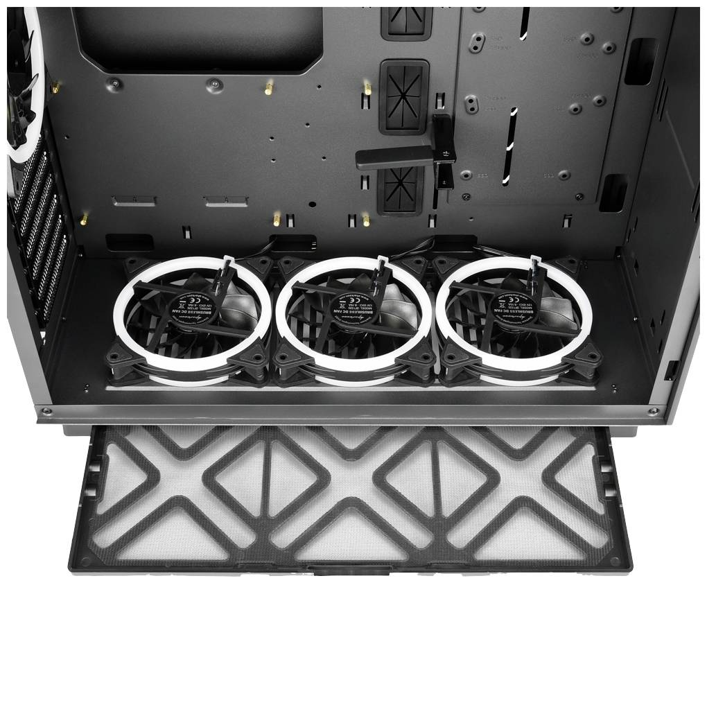 Sharkoon Pure Steel RGB Midi-Tower PC-Gehäuse Schwarz