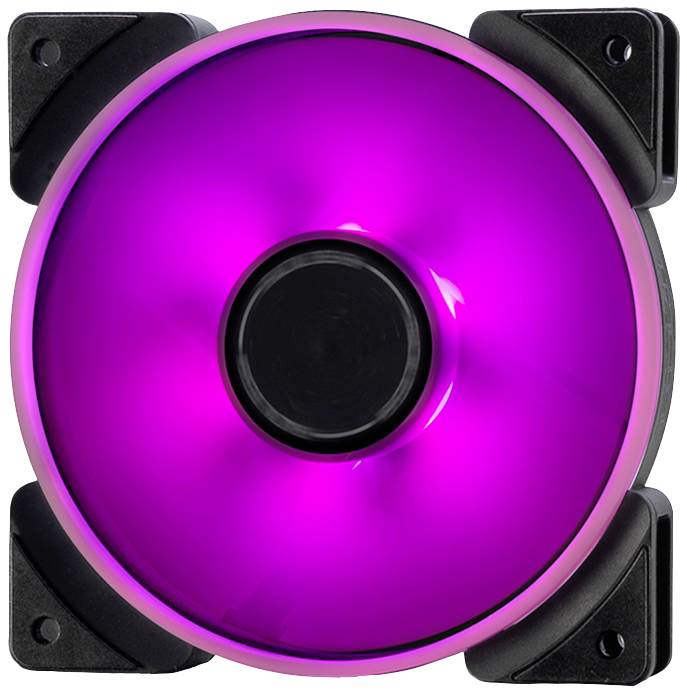 Fractal Design Prisma AL-12 3P PC-Gehäuse-Lüfter Schwarz, Weiß (B x H x T) 120 x 120 x 25mm