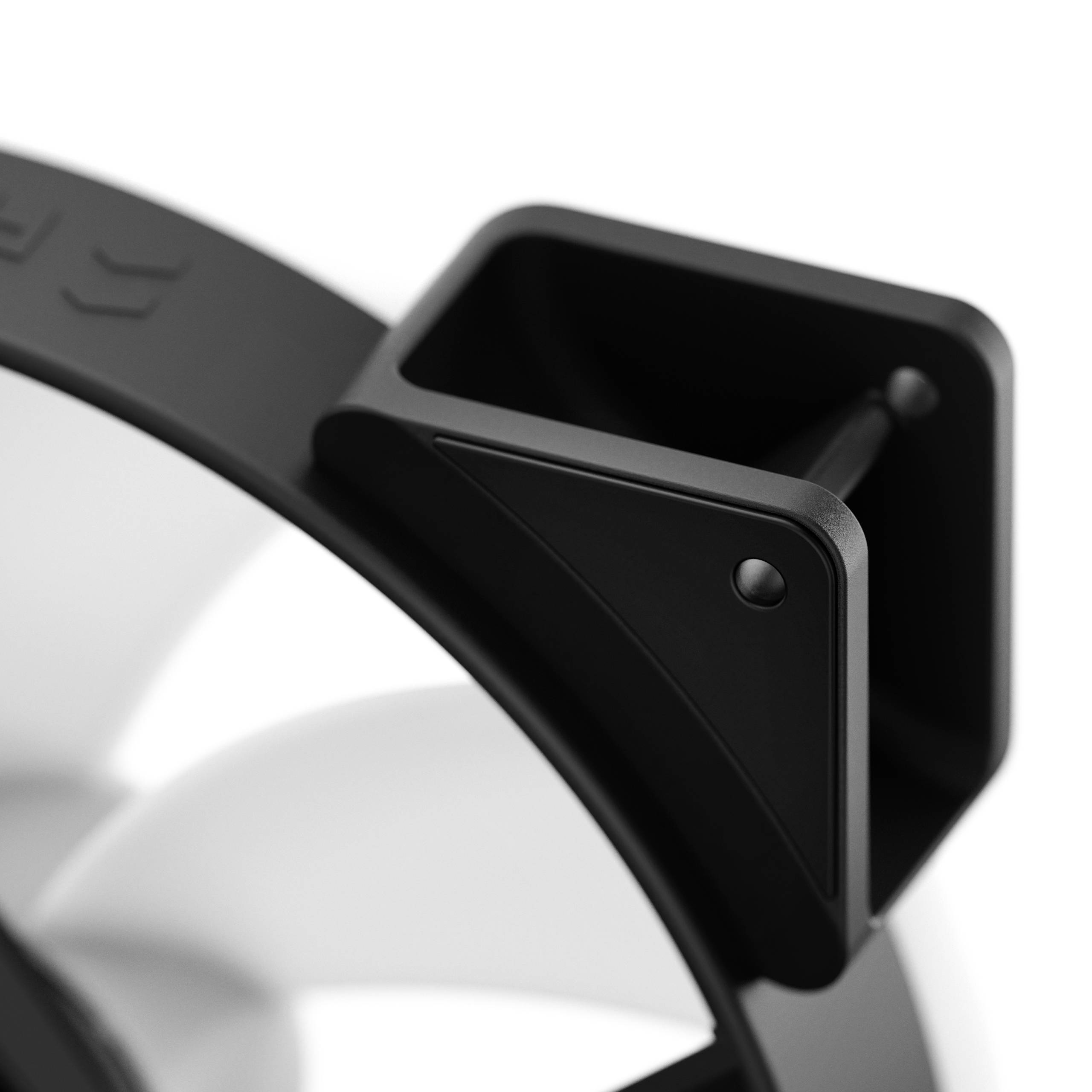 Fractal Design Prisma AL-18 PWM PC-Gehäuse-Lüfter Schwarz, Weiß