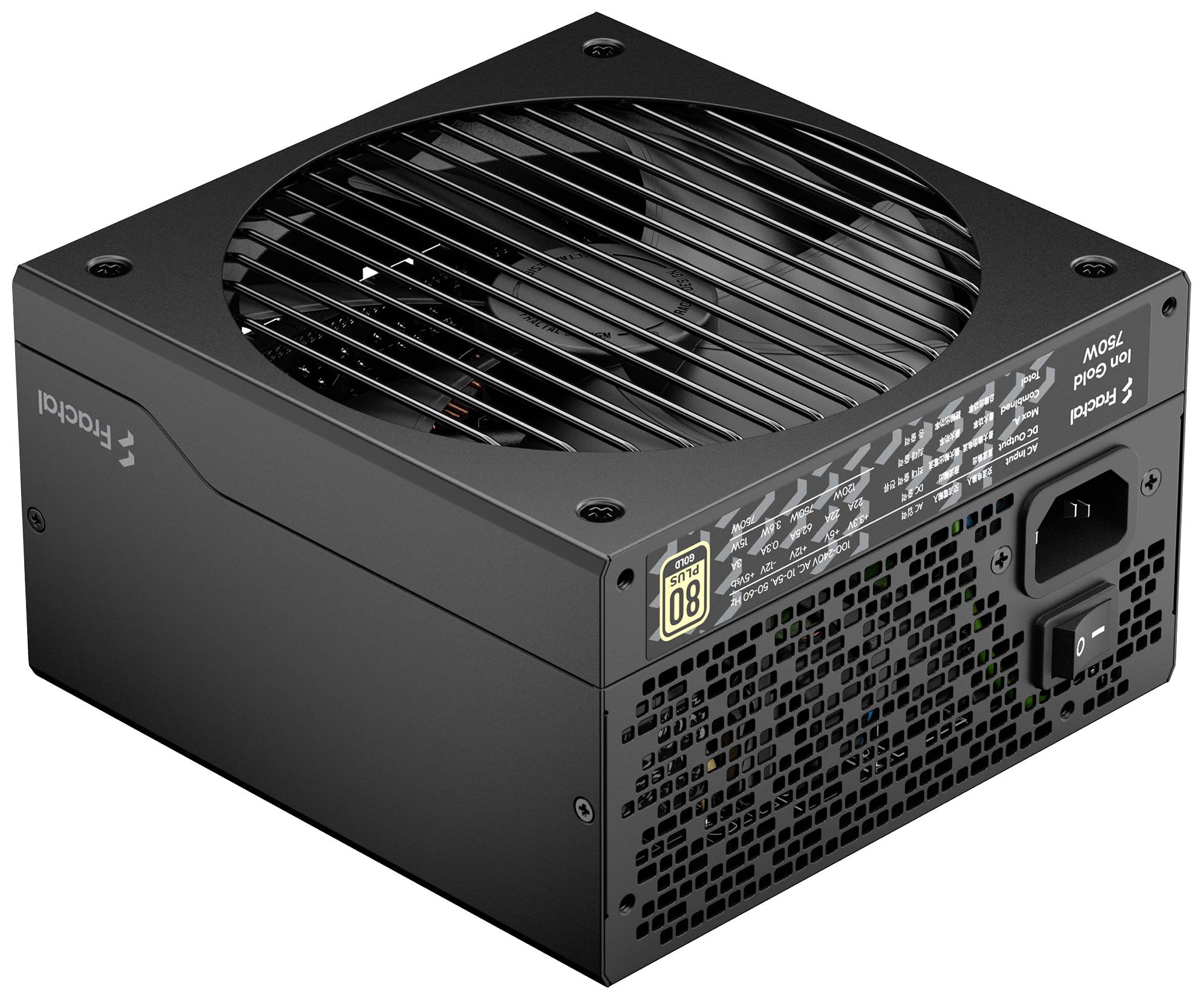 Fractal Design Ion+ 750W Platinum PC Netzteil 750 W 80PLUS® Gold