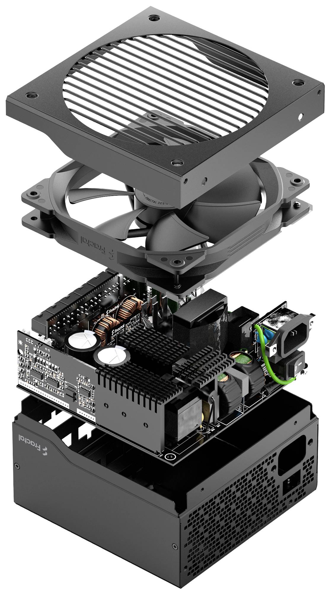 Fractal Design Ion+ 750W Platinum PC Netzteil 750 W 80PLUS® Gold
