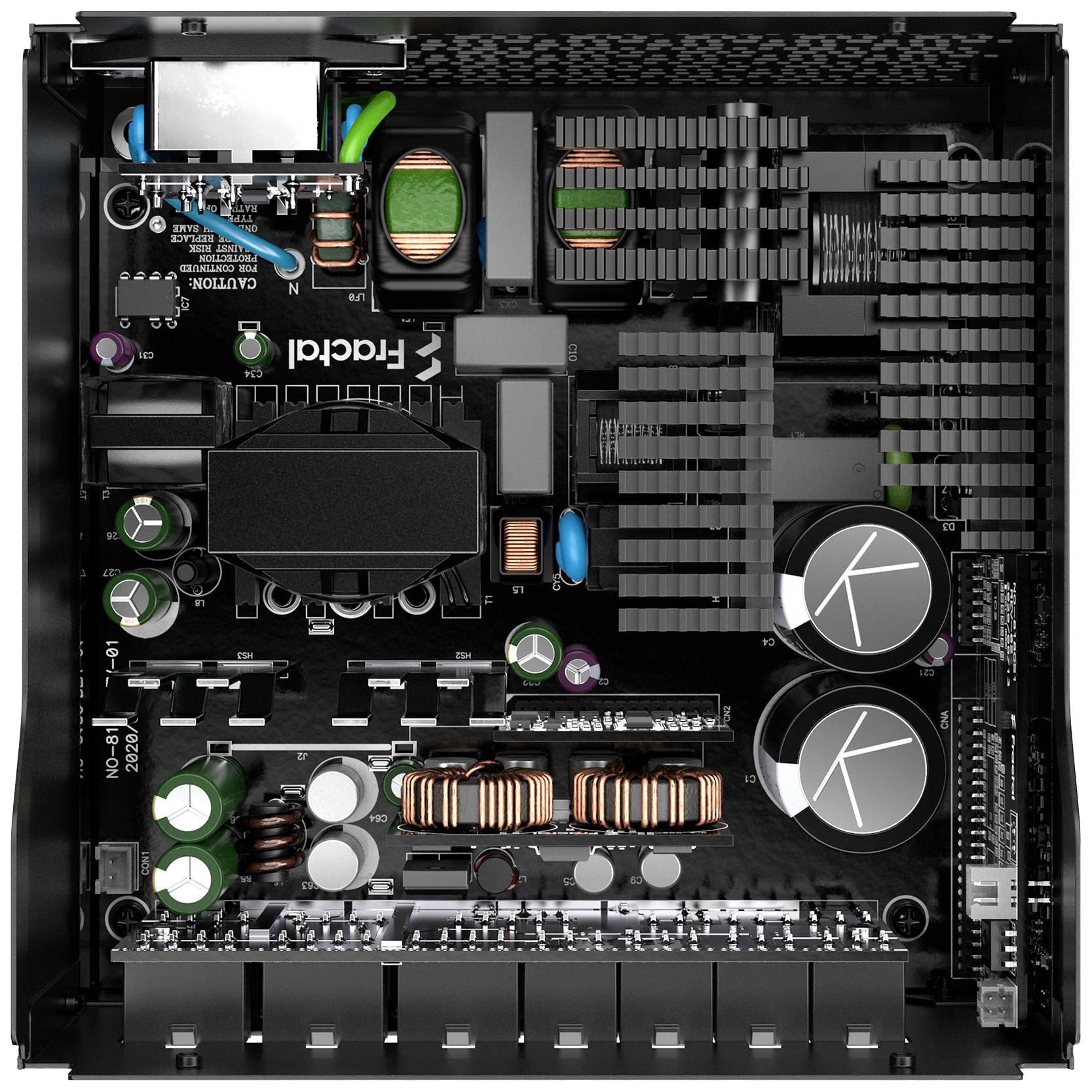 Fractal Design Ion+ 750W Platinum PC Netzteil 750 W 80PLUS® Gold