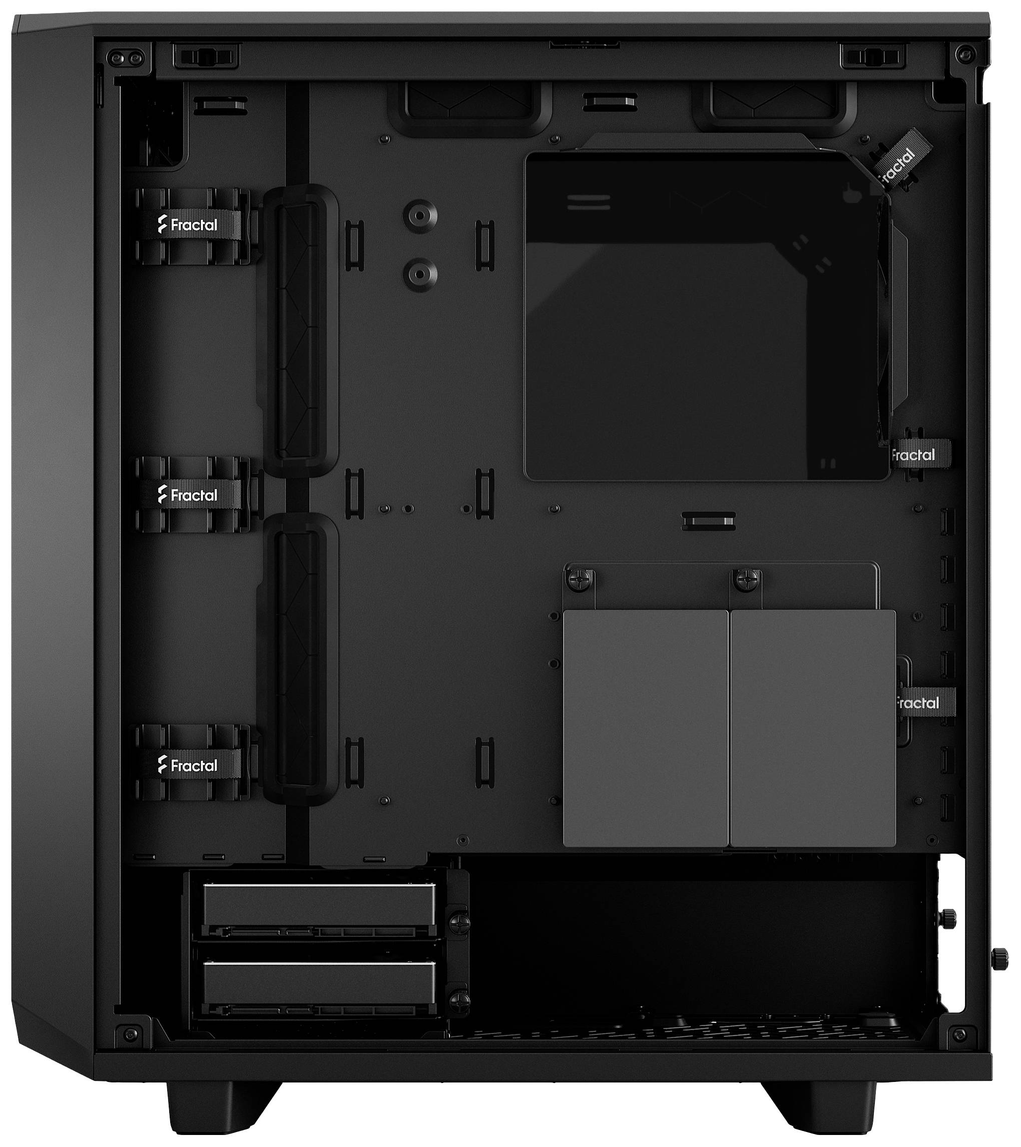 Fractal Design Meshify 2 Compact Tower PC-Gehäuse Schwarz