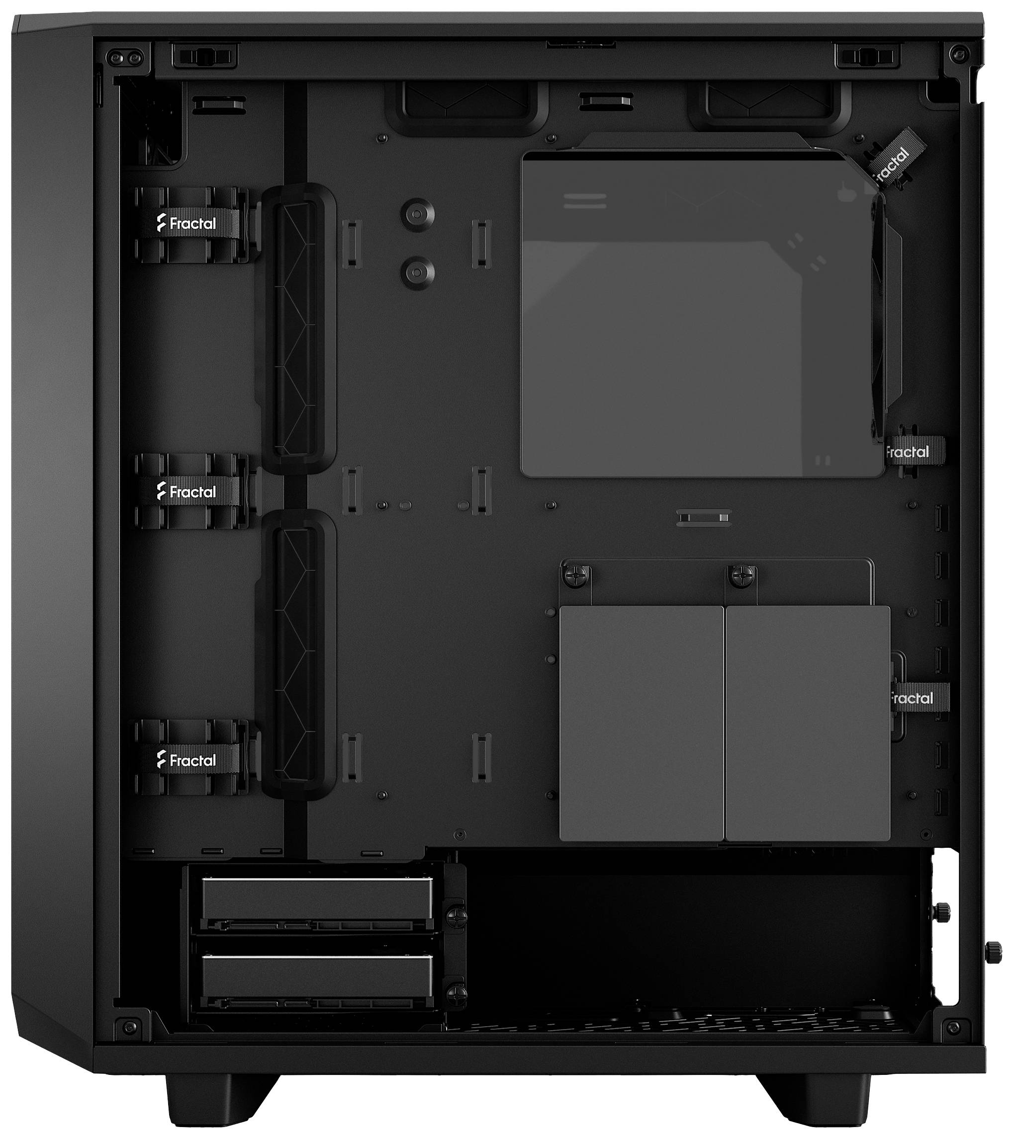 Fractal Design Meshify 2 Compact Tower PC-Gehäuse Schwarz